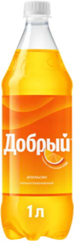 Добрый Газ.Вода 1/12 АПЕЛЬСИН ПЭТ