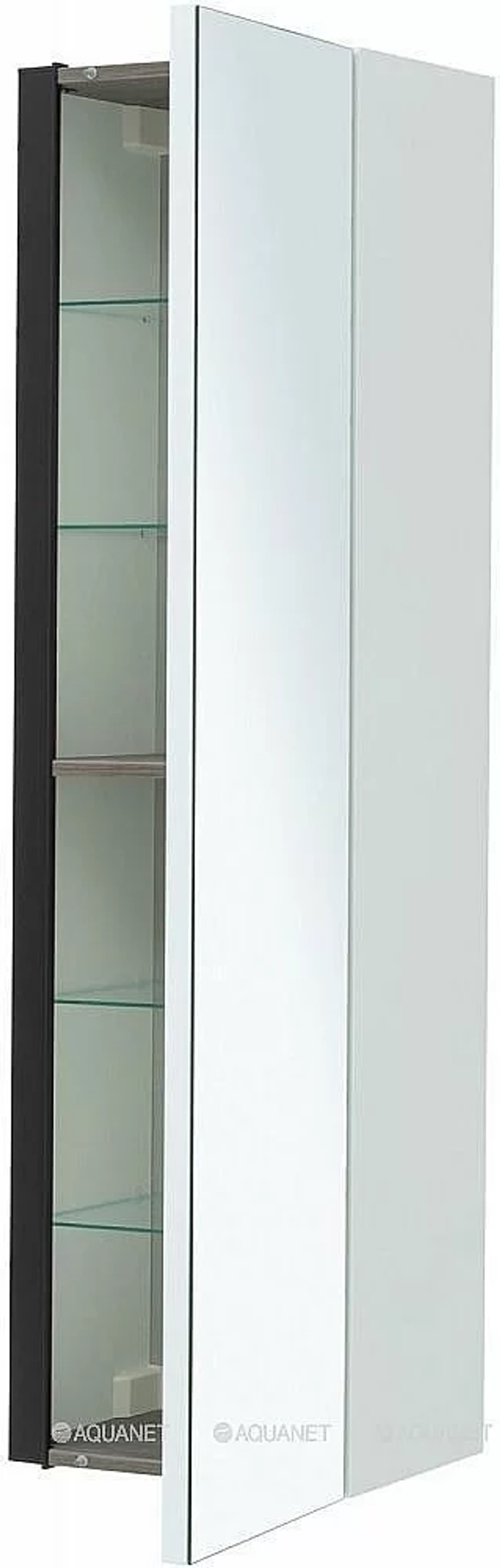 Шкаф-пенал с зеркалом De Aqua Ариетта New 265587 40 белый матовый