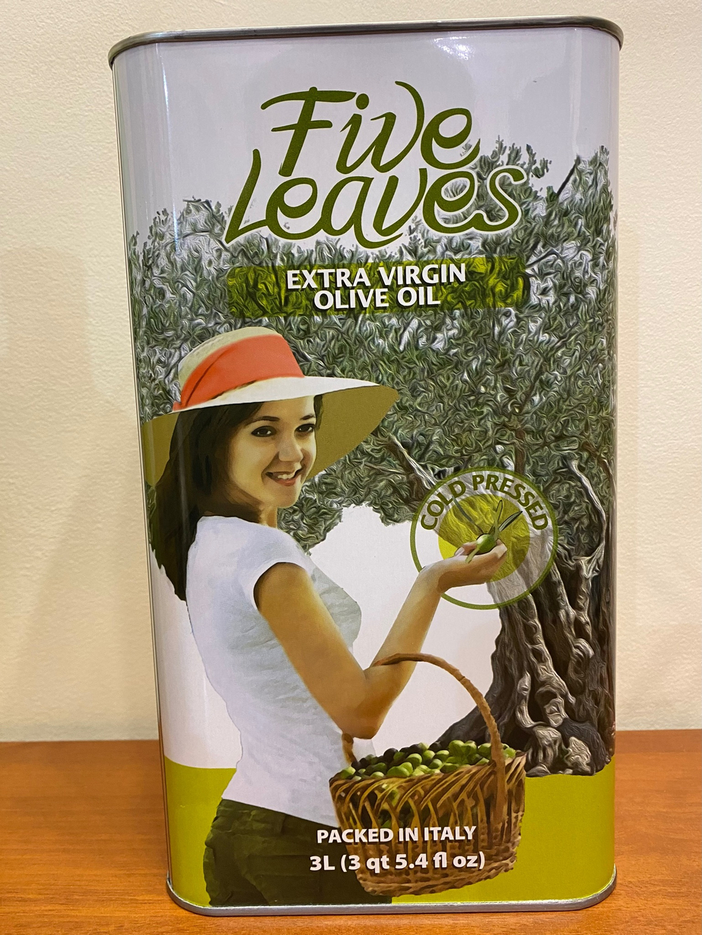 Оливковое масло Carmela di Caro Extra Virgin  3 литра в жестяной канистре Италия