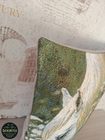 Декоративный гобеленовый чехол для интерьерной подушки Ласка 38*38