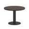 First Стол журнальный круглый KSJ-1 Венге Цаво/Металл Антрацит 600*600*450