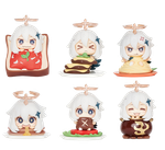 Рандомная Фигурка Blind Box Genshin Impact Paimon Delicacies Series