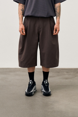 Шорты Blue Monte Structured Cropped Trousers "Metasequoia Palm"