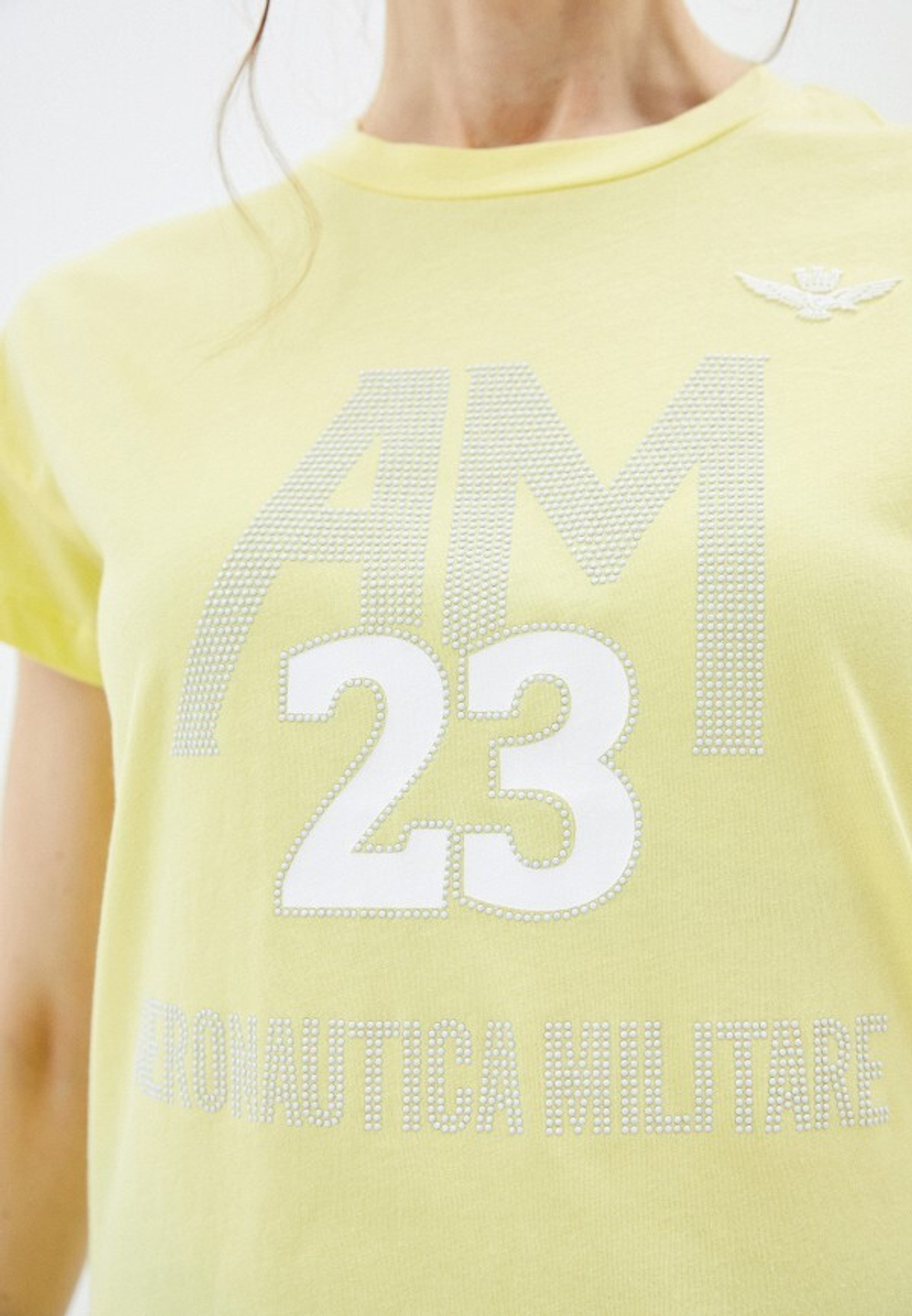 Футболка жен. AERONAUTICA 1871 лимонный