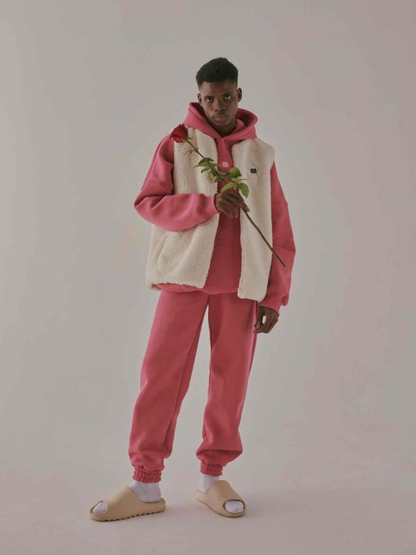 Худи Garden С Начесом роза барокко - фото 3