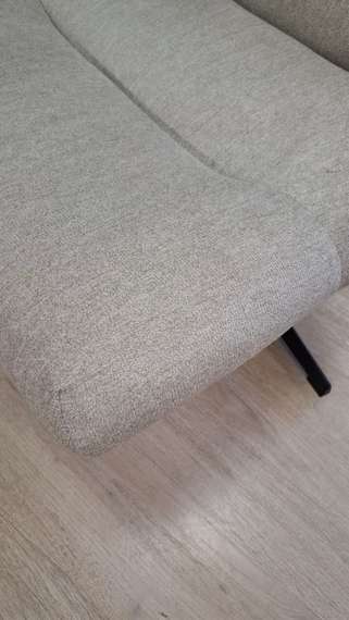 Крутящееся кресло Sander, серо-бежевое