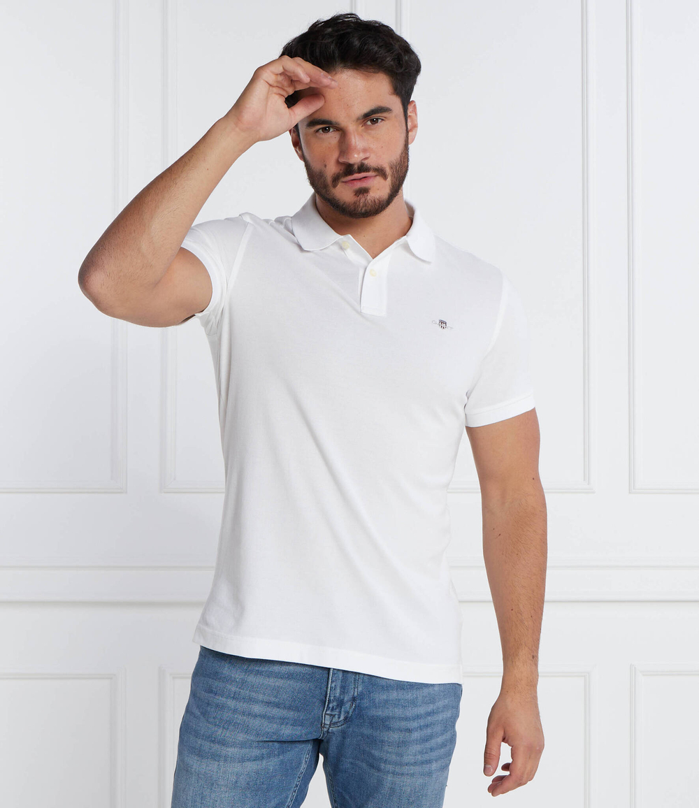 Поло Gant - белый(2220)