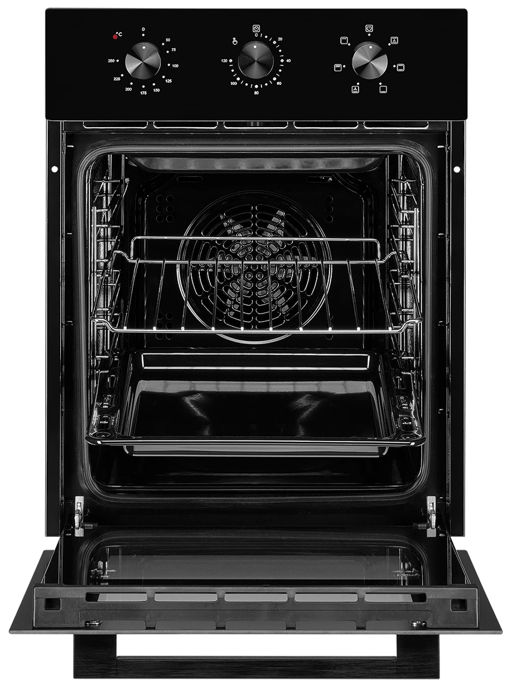 Встраиваемый электрический духовой шкаф Monsher MOE 4563 Noir