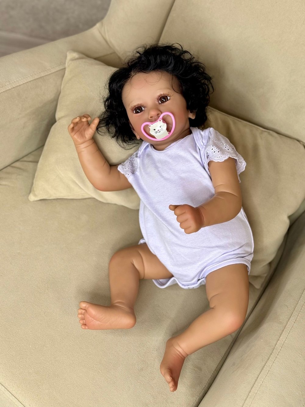 Кукла Реборн мягконабивная 60см (FA-834)