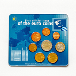 Greece 2002 Year Set: First Official Issue of the Euro Coins