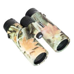 Бинокль Levenhuk Camo Rind 10x42 с сеткой, диагональный вид, зелено-коричневый
