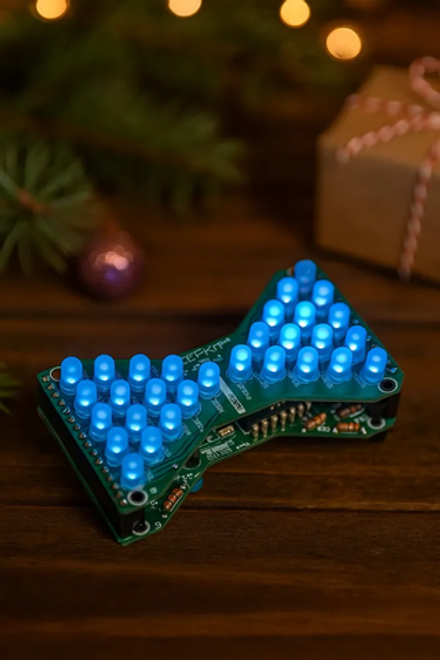 Набор для самостоятельной пайки и сборки "Электронные песочные часы синие" 5V