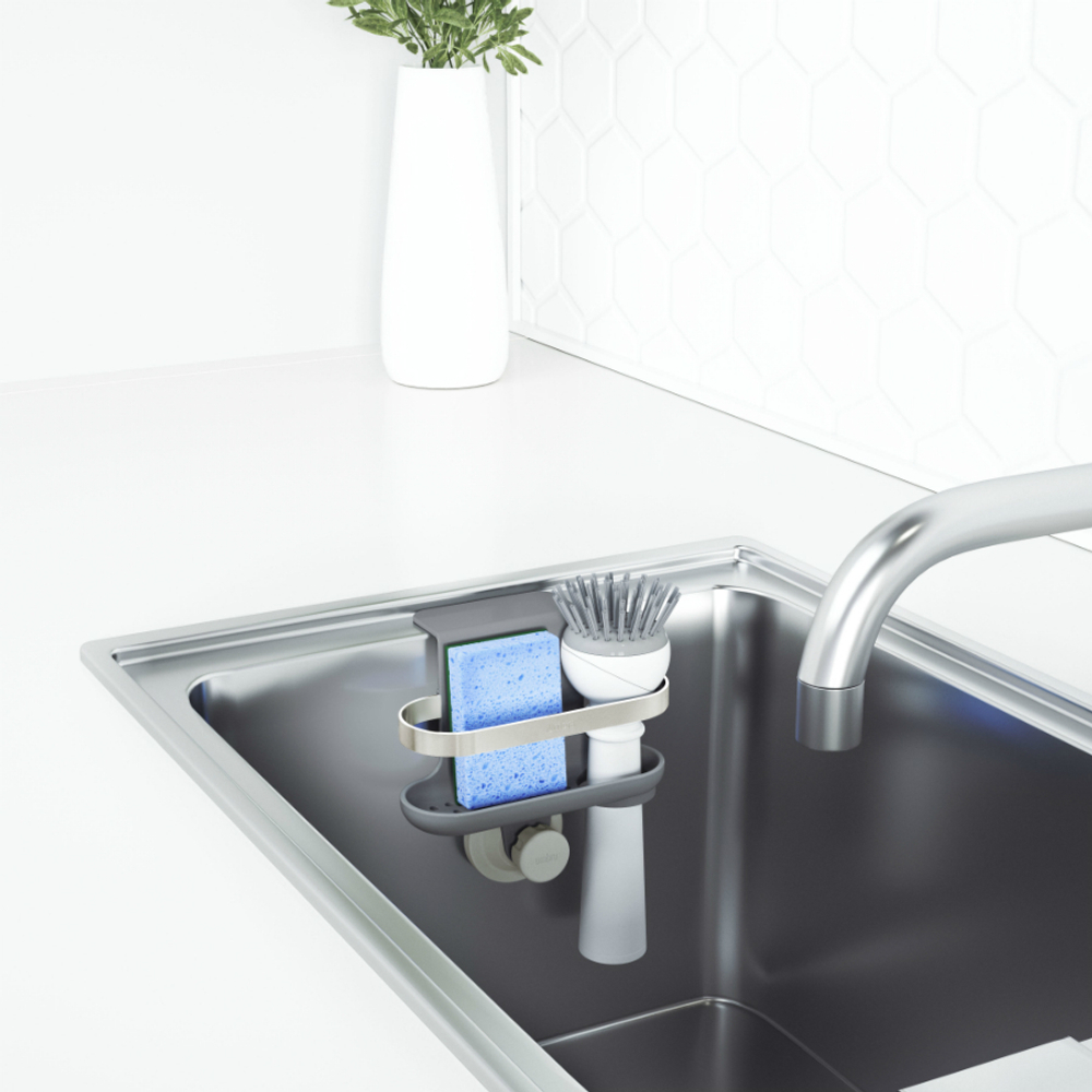 Органайзер для раковины holster тёмно-серый