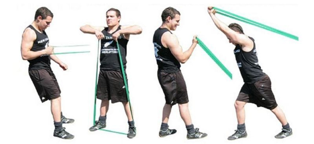 Gumy oporowe Yakimasport Power Band Loop High Resistance - небесный