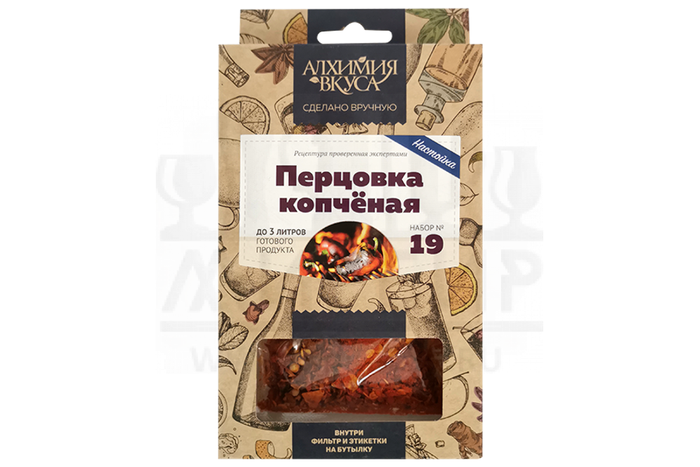 Набор Алхимия вкуса № 19 для приготовления настойки "Перцовка копченая", 14 г