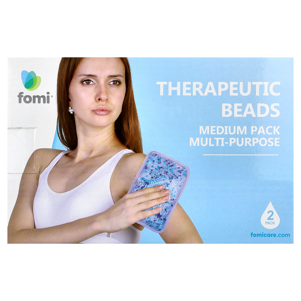 FOMI, Therapeutic Beads, средняя упаковка, лаванда, 2 шт.