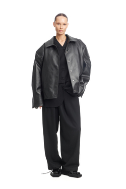 Кожаная куртка URBAN Black