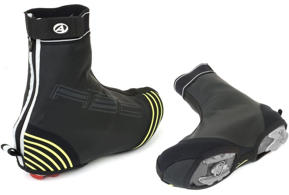 Защита обуви H2O-PROOF M р-р 40-42 (5) черная с неон. светоотраж. вставками AUTHOR