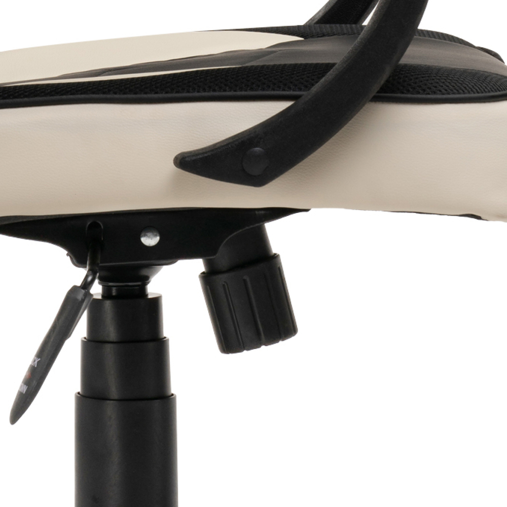 Офисное кресло Woodville Kard black, сream