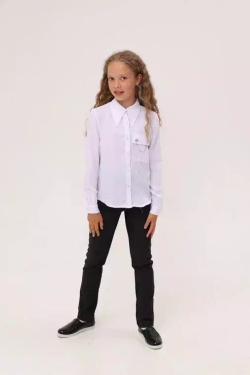 Блуза с длинным рукавом для девочки DELORAS (M) С63075