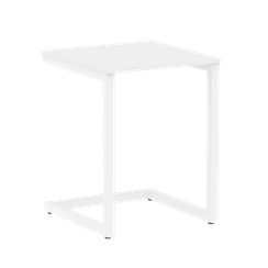 Home Office Стол письменный VR.SP-2-58 Белый Бриллиант/Металл Белый 580*600*750