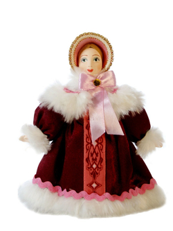 Кукла коллекционная Петербургская барышня