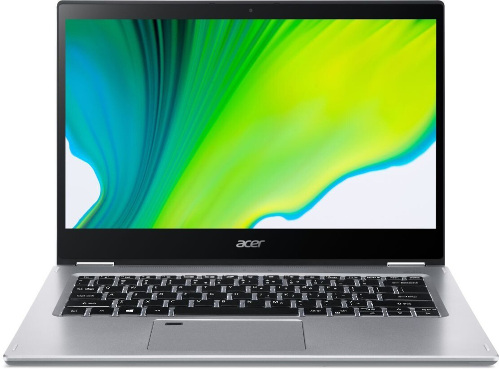 Ноутбук Acer Spin 3 SP314-54N-58C3 14;(1920x1080)IPS/ i5-1035G4(1.1ГГц)/ 8Гб/ 256Gb SSD/ UHD Graphics/ Win10 Pro/ Серебристый NX.HQ7ER.002