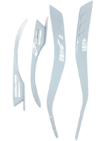 Накладка на фары серебристые Кобальт