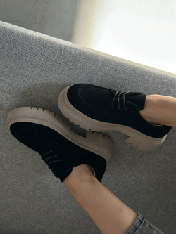 Броги из натуральной замши