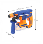 Аккумуляторный бесщеточный перфоратор SDS-Plus WADFOW WLM15220 20 В 2 Дж