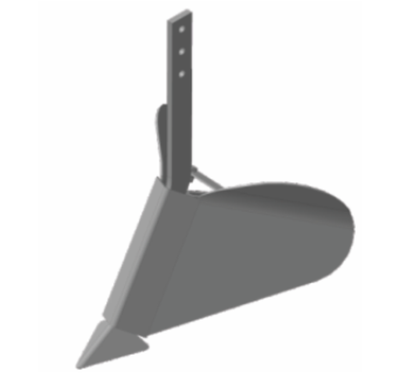 Окучник Forza стойка 10*500 мм., регулируемый, раздвижной без сцепки 01.05.11