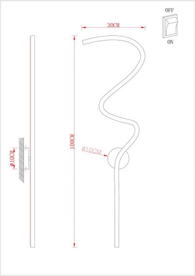 Бра Arte Lamp Noemi A2099AP-24GO