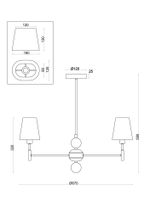 Люстра Freya FR2028PL-03N