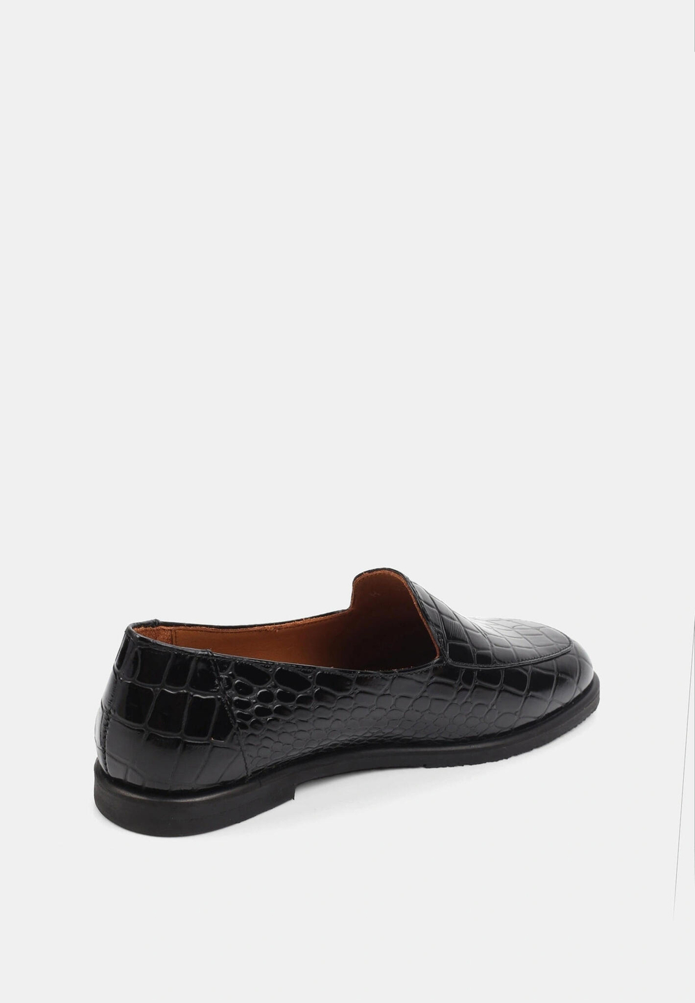 Лоферы // Jill // Croc // Black