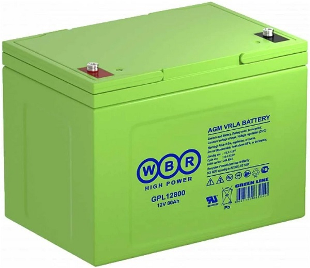 Аккумулятор  WBR GPL12800 WBR