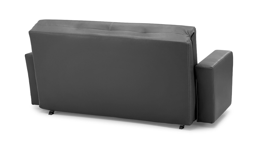 Диван Роин Galaxy Black 152*100*86 см, Черный Экокожа Аккордеон Фиеста