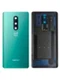 Задняя крышка для OnePlus 8 зеленая матовая (Glacial Green) со стеклом камеры