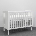 Кровать Antemi Mari 120х60 с ящиком Ник 14 б/б Белый + НиК 16 б Белый