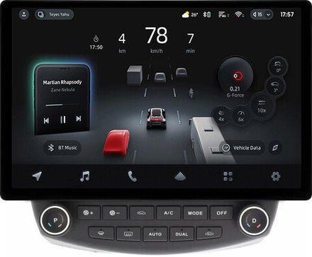 Магнитола для Honda Accord 7 2003-2008 - Teyes CC4-PRO монитор 13" 2K QLED на Android 13, Snapdragon 778G, 8+128, AI, CarPlay, DSP, 4G SIM-слот