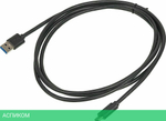Кабель Buro USB (m)/USB Type-C (m) 1.8м черный (BHP USB-TPC-1.8)