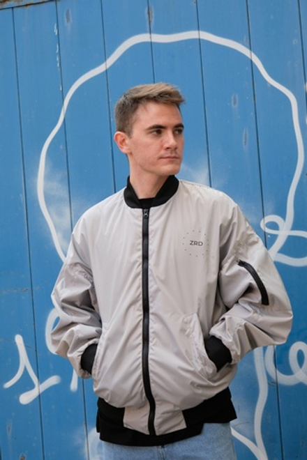 Бомбер ZRD Flat World Серый