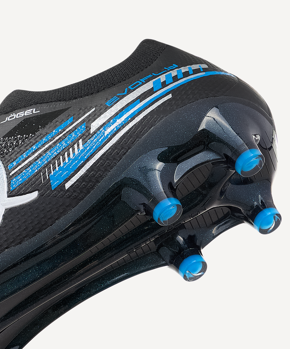 Бутсы футбольные Evofly FG Pro Black/blue