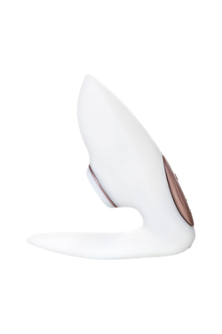 Стимулятор для пар Satisfyer Pro 4 Couples, вакуум-волновой бесконтактный, силикон, белый, 19,5 см.