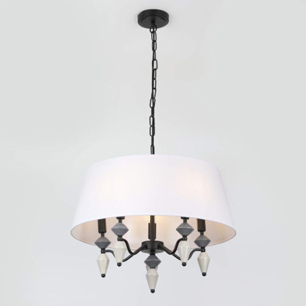 Люстра Rivoli Alisia 2096-310 5 х Е14 40 Вт классика