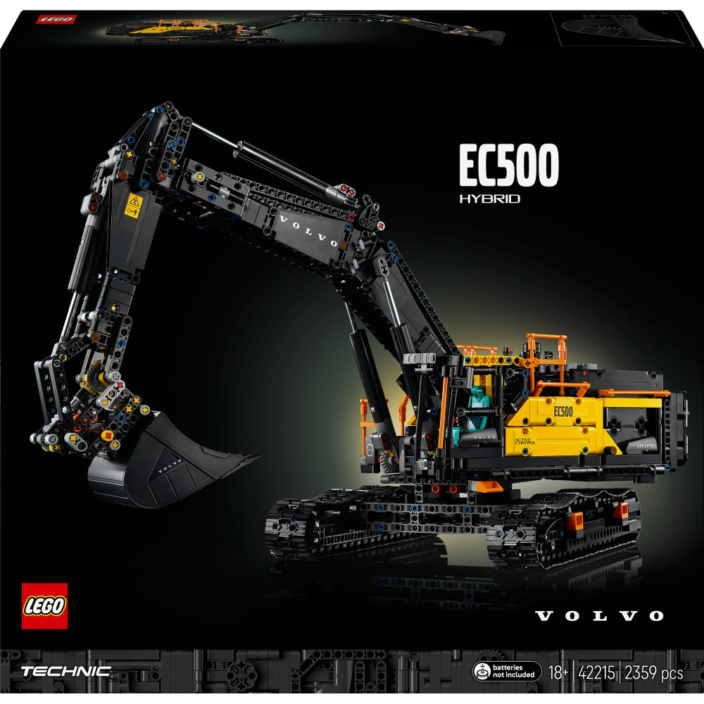 LEGO Technic - Экскаватор Volvo EC500 Hybrid 42215