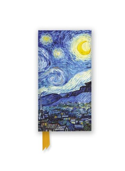 Bloknot \ Блокнот \ Notebook  Vincent van Gogh: The Starry Night (Foiled Slimline Journal)