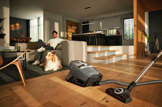 Пылесос Miele SKCF5 Blizzard CX1 Cat&amp;Dog Flex PowerLine Graphite grey