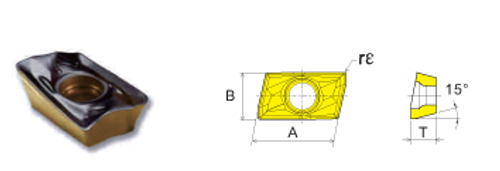 Пластина R390-11T308-ZPM ZP153