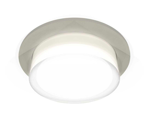 Комплект встраиваемого светильника Ambrella light Techno Spot XC7623040 SGR/FR/CL серый песок/белый матовый/прозрачный (C7623, N7160)