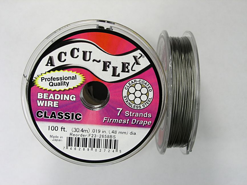 Ювелирный тросик Accu-Flex, 0,48 мм, 7 струн, цвет 